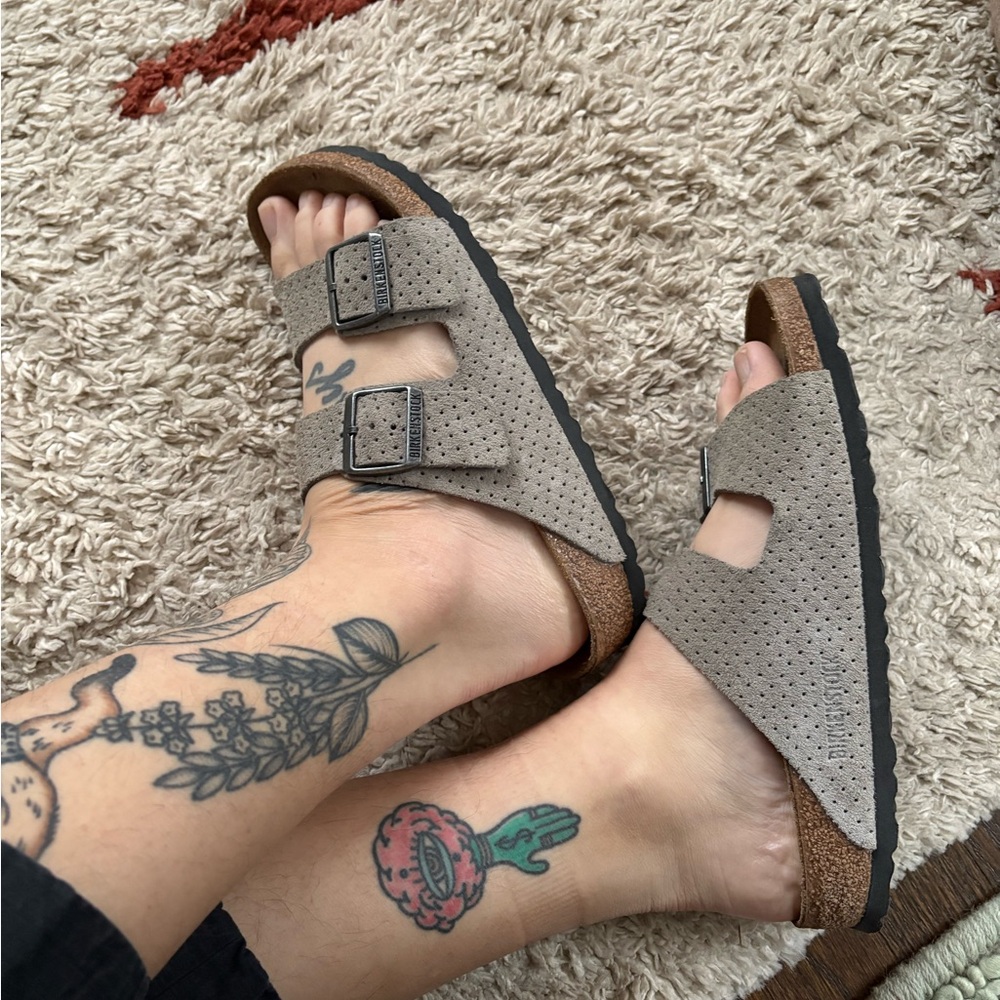 Birkenstock Arizona Suede Dots